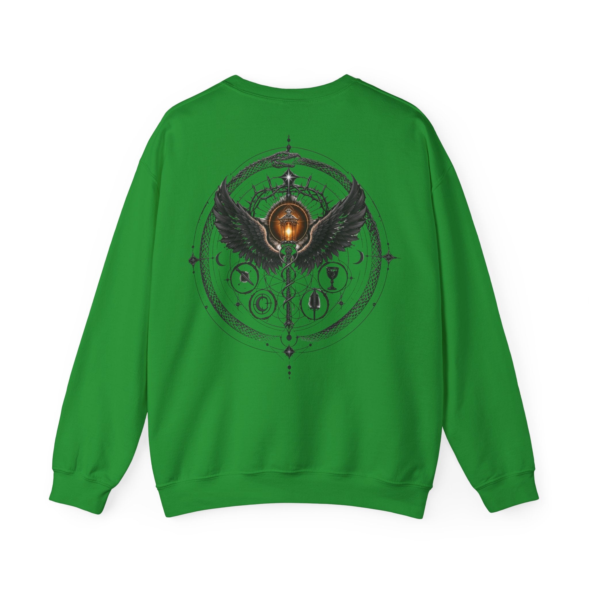 Crewneck Sweatshirt — "Escolheste, Agora Reclama à Vontade" Cozy Reading Lounge Pullover