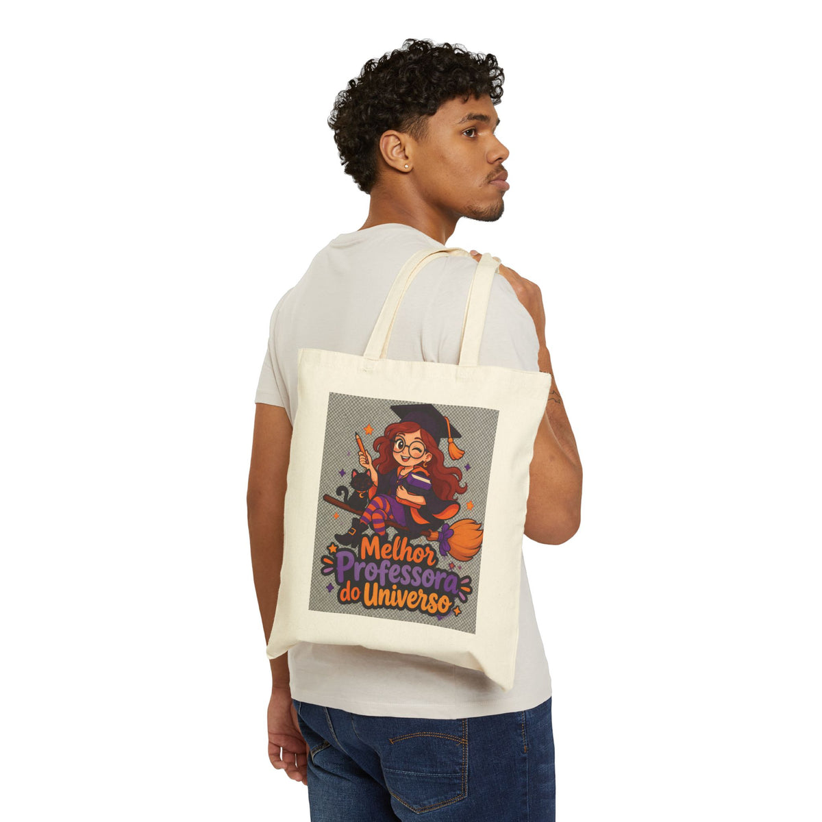 Saco Tote em Algodão Canvas