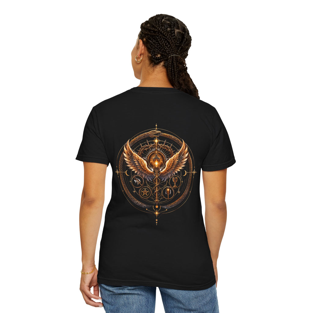 Herbal Skull & Alchemy Graphic T‑Shirt