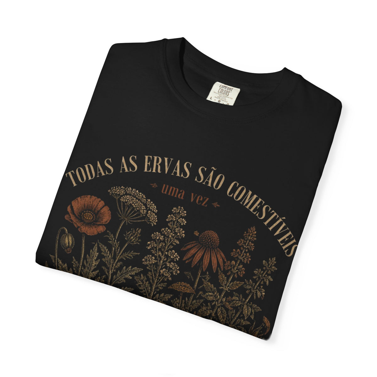 Herbal Skull & Alchemy Graphic T‑Shirt
