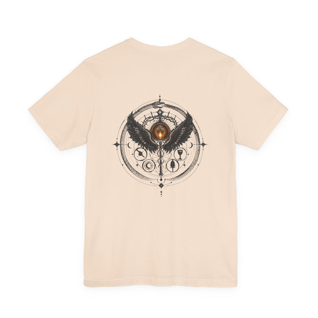 T-shirt Halloween Fantasma Fofo, Boo e Halloween, Doces Candy Corn, Design Duplo Frente e Verso