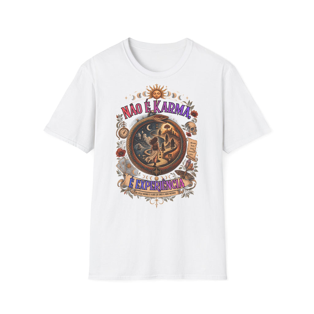 Nao é Karma T-Shirt — Retro Mystic Sun & Moon Astrology Graphic Tee
