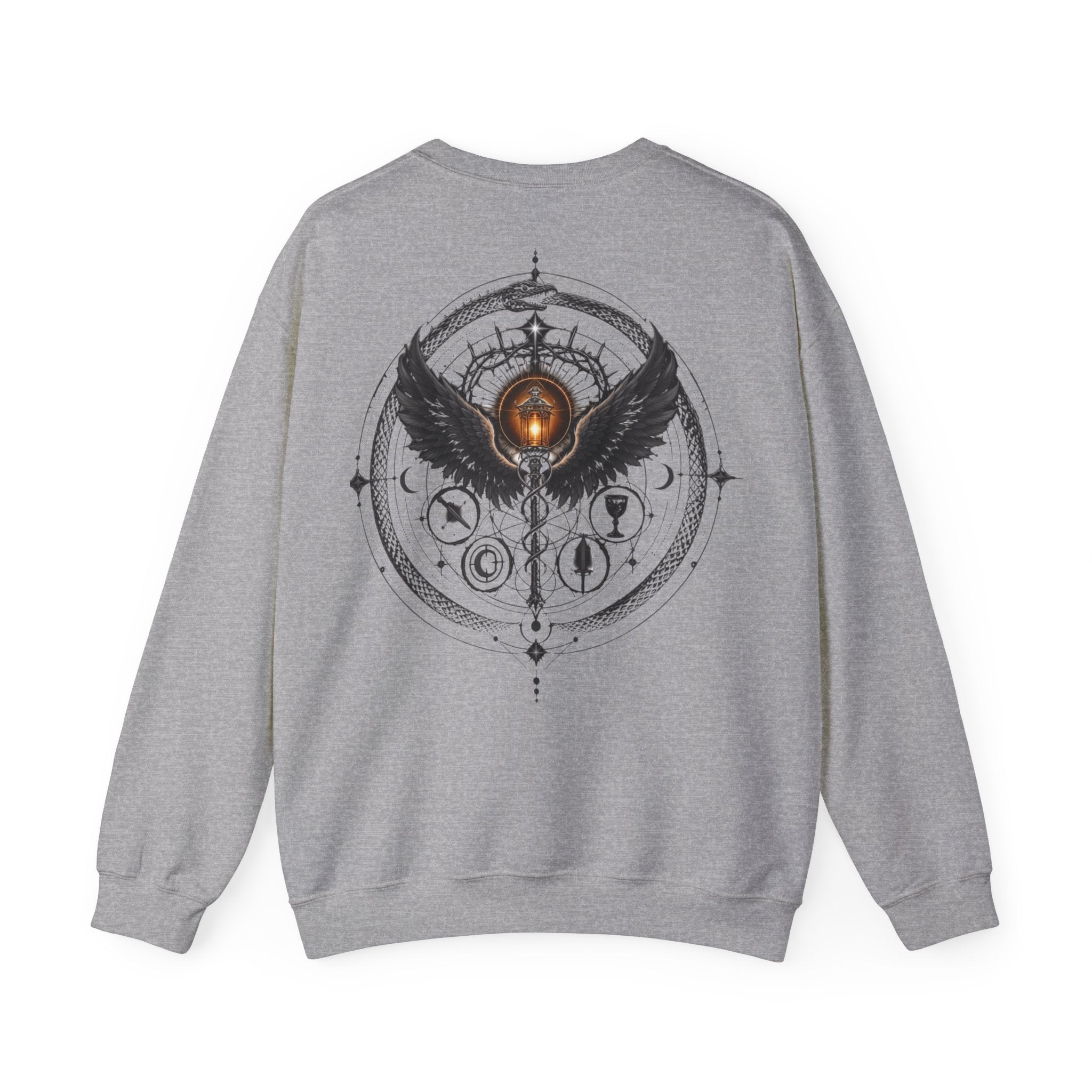 Crewneck Sweatshirt — "Escolheste, Agora Reclama à Vontade" Cozy Reading Lounge Pullover