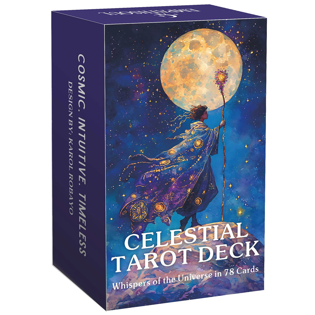 Baralho de Tarot Celestial 78 Cartas — Divinação e Meditação