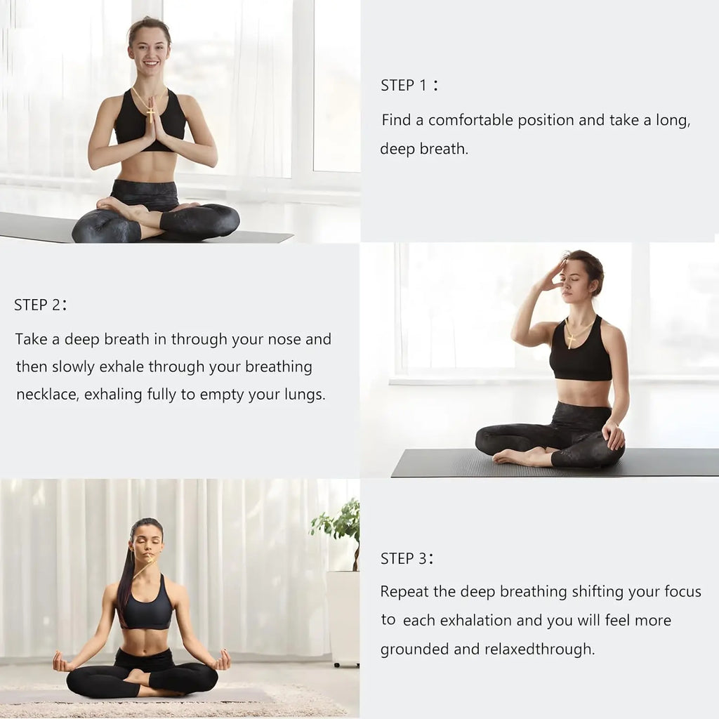 Colar de Respiração Mindfulness — Aliado Discreto para Deixar de Fumar