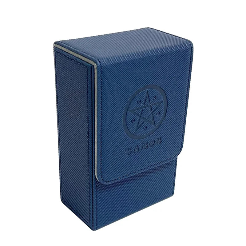 Caixa Portátil para Cartas de Tarot — Material PU, À Prova de Água e Pó