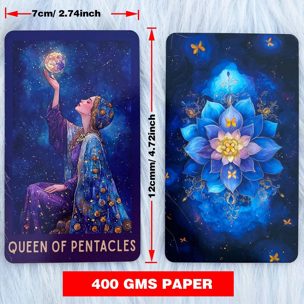 Baralho de Tarot Celestial 78 Cartas — Divinação e Meditação